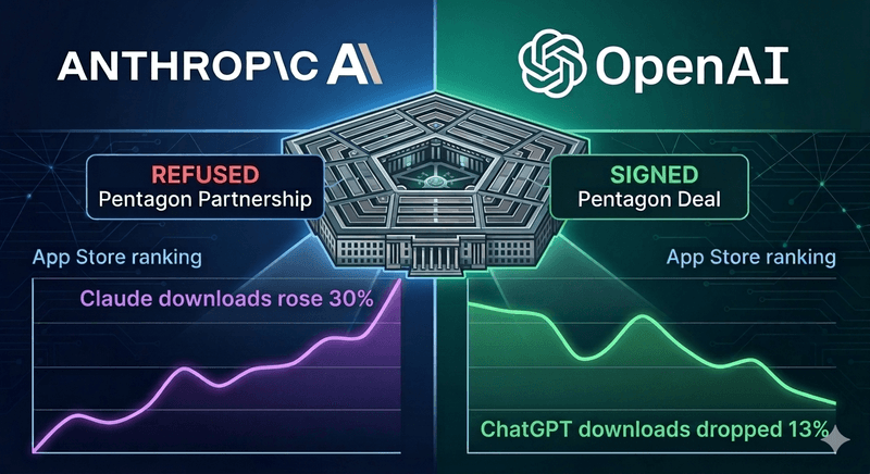 1.5 Million Users Are Quitting ChatGPT. Anthropic's "No" to the Pentagon Started It All