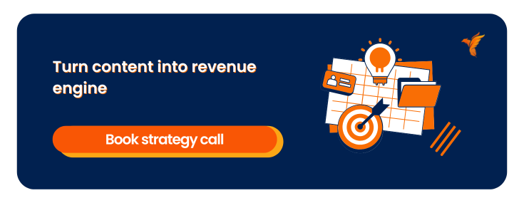 A CTA banner for turning content into revenue with WrittenlyHub help