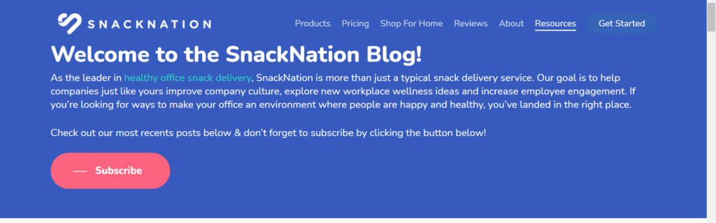 Snacknation blog