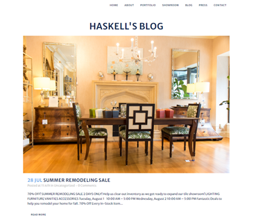 Haskell's Blog