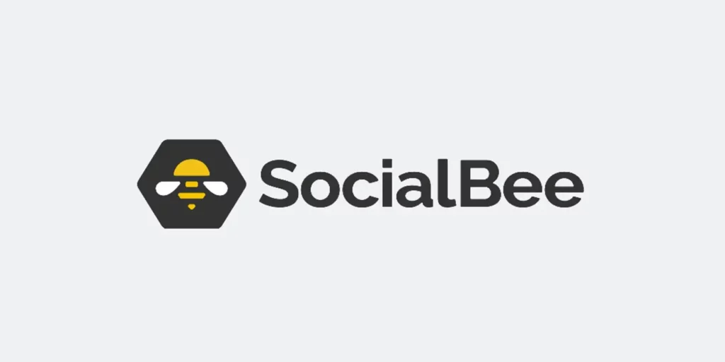 Social bee logo