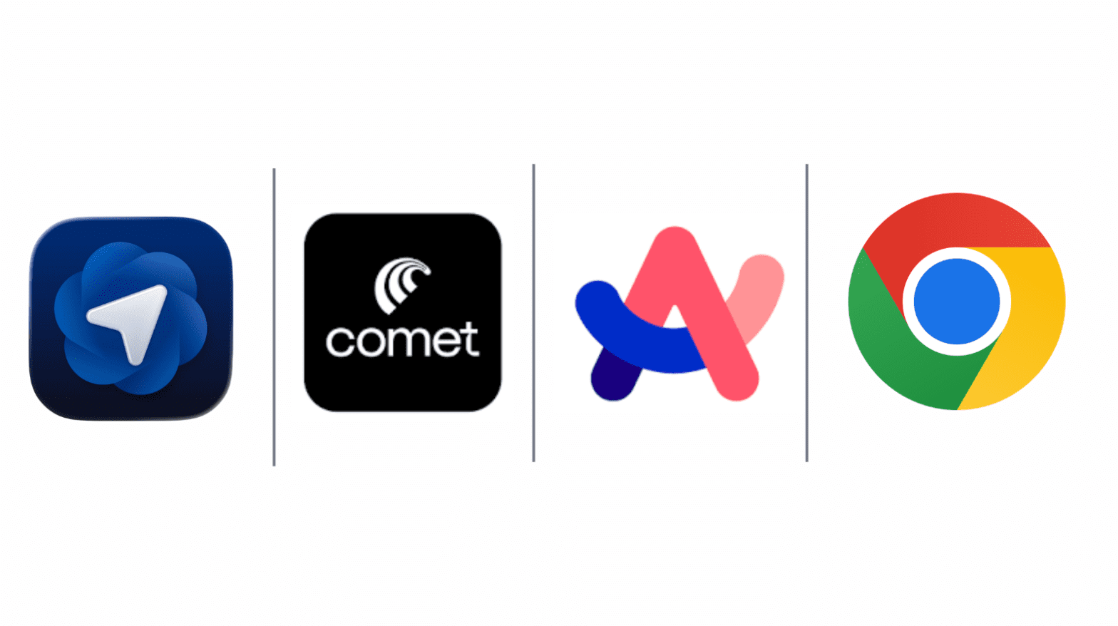 Atlas vs. Comet vs. Arc vs. Chrome